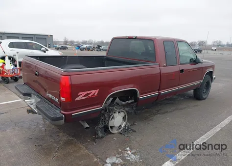 1998 Chevrolet K1500 Fleetside from USA, damaged, VIN 1GCEK19R1WE136110